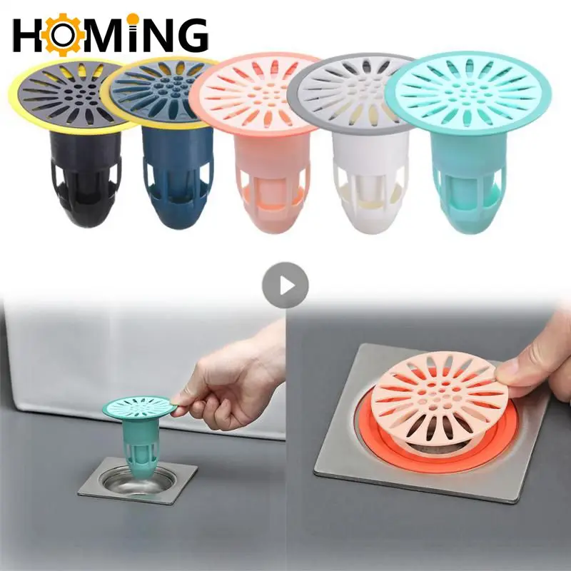 Bathroom Sink Strainer Hair Catcher  Silicone Household Strainer Tool -  Kitchen Hair - Aliexpress