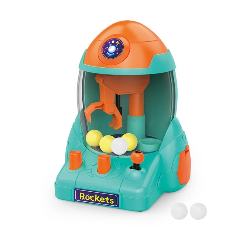 Diy Claw Machine Toy Kids Egg Twisting Play Game Mini Claw Catch Toy Crane Coin Candy Machines Christmas Gifts 2