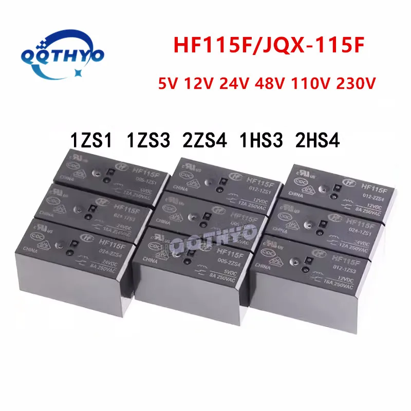 Relais JQX-118F HF118F-012-1ZS1T 10A - Relais Électromagnétique 12V