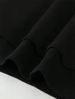 ستريت رسالة شيكاغو الطباعة هوديس للرجال جيب الرباط البلوفرات الحرارية الصوف لينة بلوزات الخريف ملابس كاجوال - Image 5