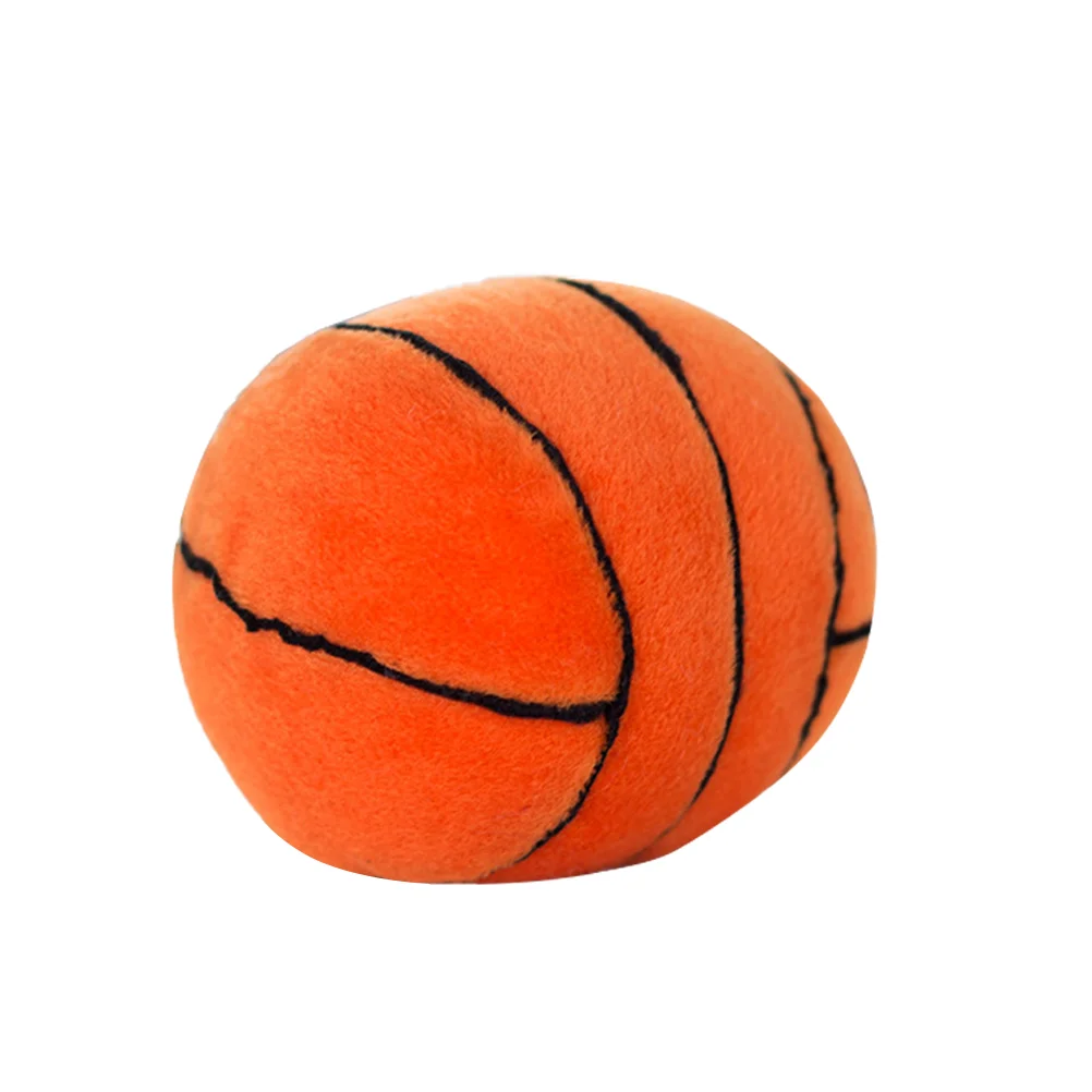 

Talking Plush Balls Plush Basketball Plush Sports Kids Sports Toys Sports Balls ( Orange )