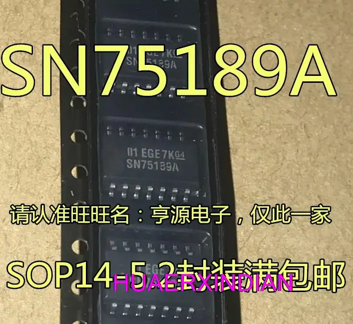 

5 шт. новый оригинальный SN75189ANSR SN75189A SOP14-5.2MM
