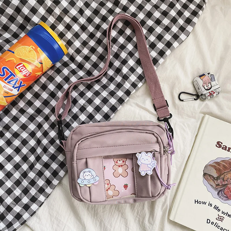 New Kawaii Bag Girls 2024 New JK Transparent Bag Small Crossbody Bag For Women Purses and Handbags Shoulder Bag Itabag Bolso 11