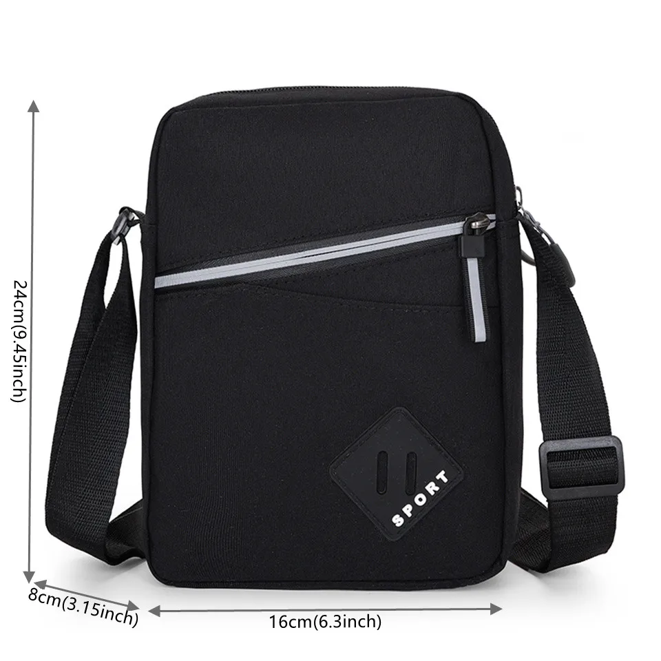 2023 New Women Shoulder Bags Nylon Messenger Handbags Fashion Mini Pouch Casual Solid Crossbody Bags For Women Shopper