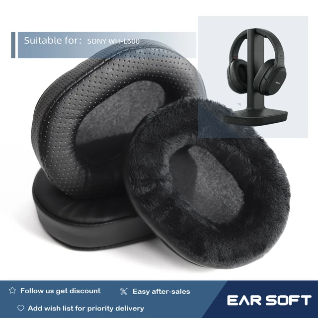 Almohadillas de repuesto para auriculares SONY WH-L600 WH L600, almohadillas  para los oídos, funda para