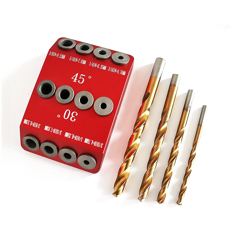 

Cable Degree For Drilling and Screw Lag Railing 90 For Fitting 45&30 Degree Kit Jig Drill Deck Horizontal Angle Guide Stairs