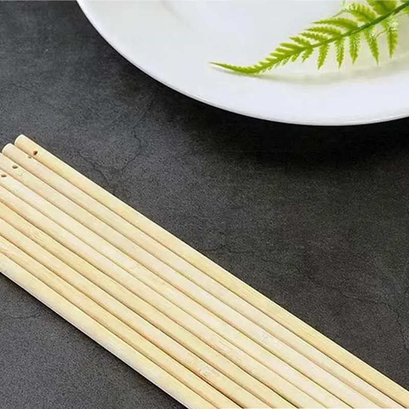 Wood Craft Material 3-8mm Round Wooden Bamboo Sticks DIY Handmade Craft Making Small Wooden Stick