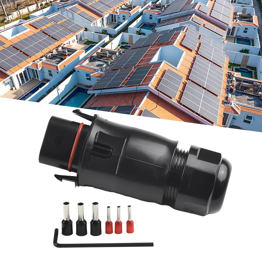 Connettore Fotovoltaico 1 Pz Per Connettore Deye Ly01 Cavo Di Collegamento Micro Inverter Della Serie M60/M80 Avvitato Connettore Fotovoltaico 40A 690