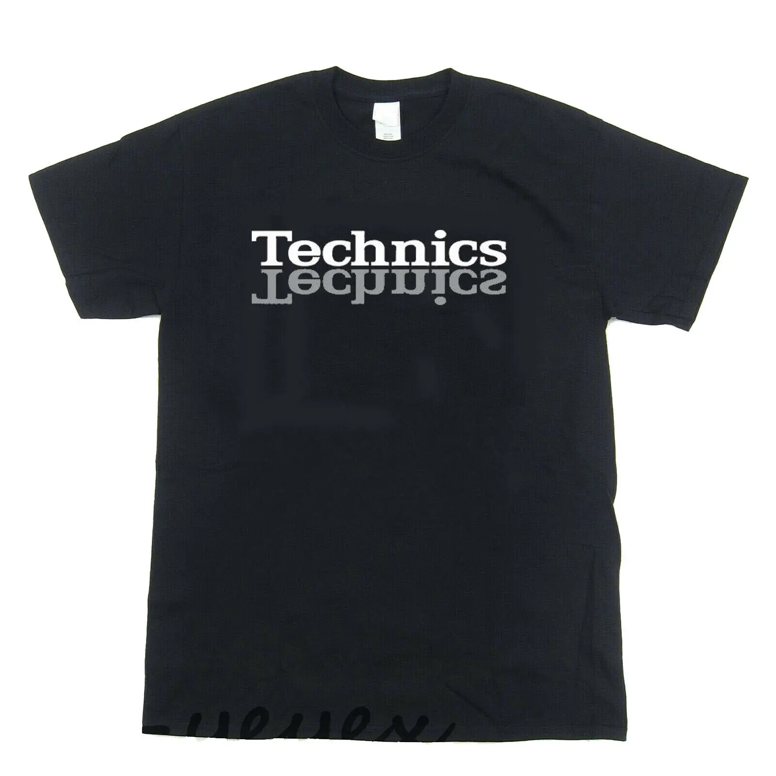 Technics Logo T Shirt Dj 1200 Giradischi Music House Techno Electronic Hip Hop