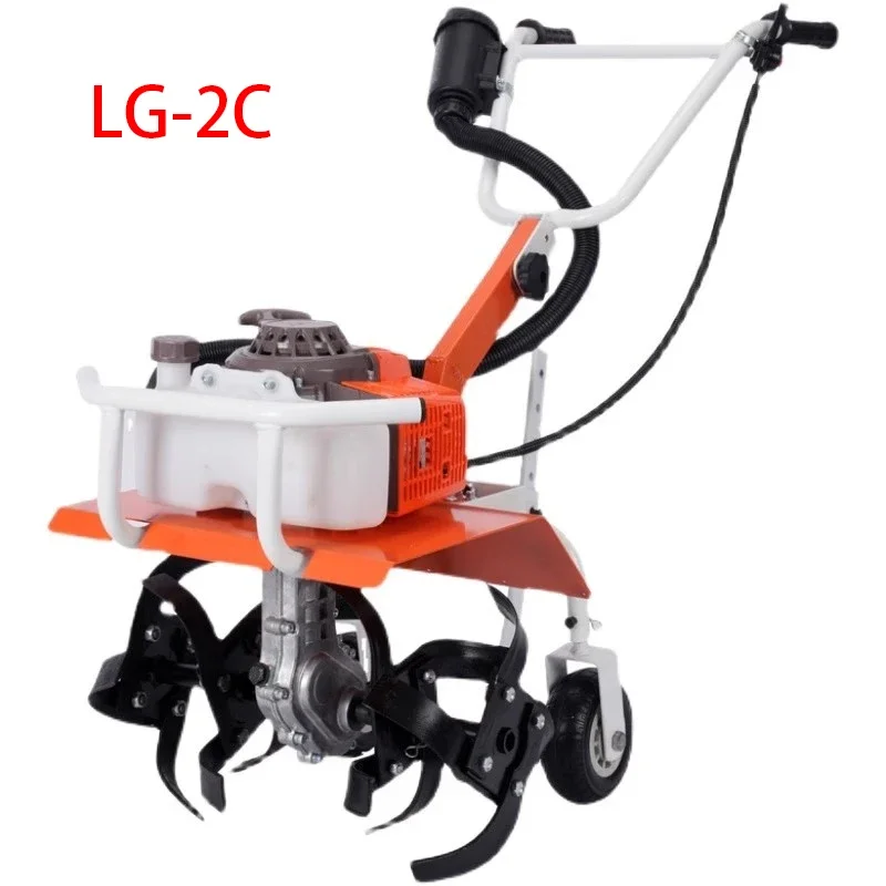 Micro-tillator gasoline rotary tiller Small Agricultural Gasoline Rotary for Hoeing Weeding