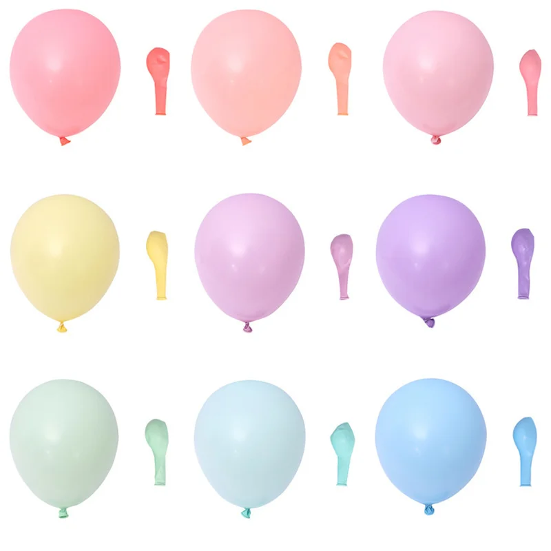 

50pcs Macaron Color Latex Balloon Toys Floating Balloon Children Birthday Party Festive Wedding Decoration Balloon Set Wholesale