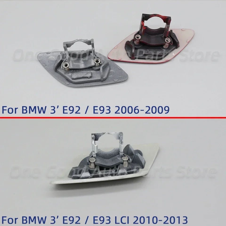 Front Headlight Headlamp Washer Nozzle Cover Cap For BMW 3 Series Coupe E92 E93 LCI M SPORT 2006-2013 61677253393 61677171659 car headlight washer nozzle cover
