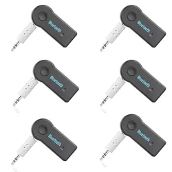 Wireless 3 - in - 1 Bluetooth Adapter & Car Charger with Audio Receiver and Transmitter Functionality (6 pcs)