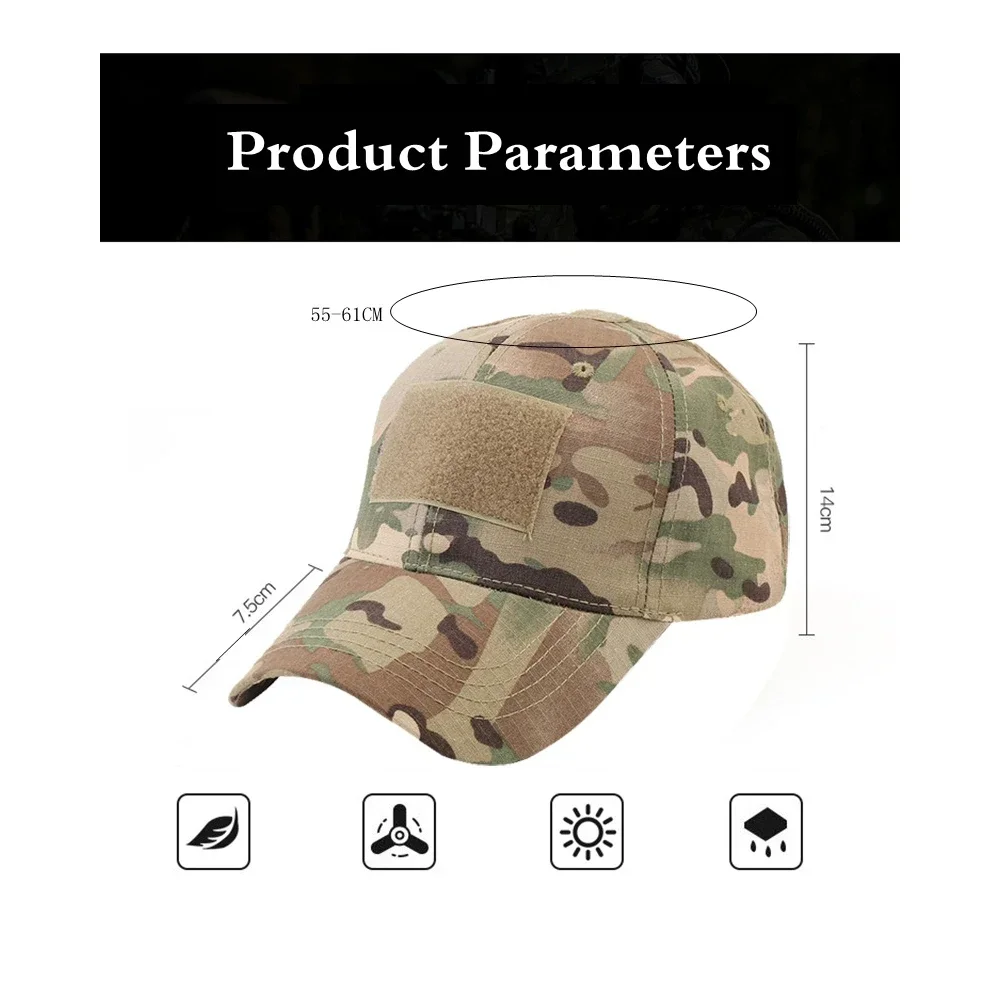 Outdoor Camouflage Baseball Cap Bonnie Hat Masculino Dad Sports Hat Trucker Fishing Tactical Camo Cap