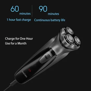 ENCHEN BlackStone Electric Shaver Razor Men Type-C Rechargeable Shaving Beard Machine Intelligent Control Travel Lock 100% New 2