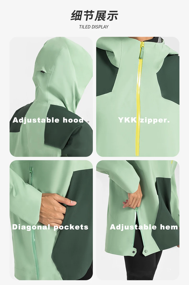 Рисунок 6 - Новинка 2023, женские уличные водонепроницаемые куртки