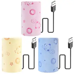 Portable Bottle Warmer USB Milk Warmer Portable Insulation Cover USB Milk Warmer Bag Nursing Bottle Heat Keeper Heating Sleeve