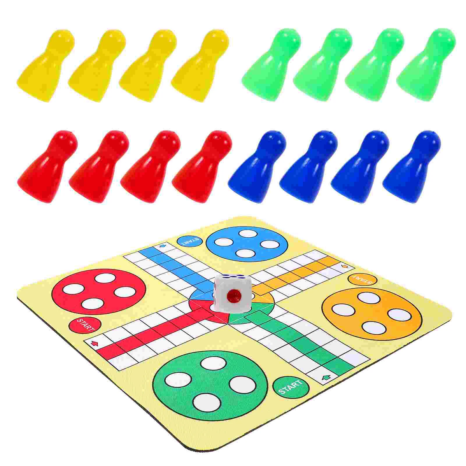 

Flying Chess Mat Flying Chess Toys Chess Game Board Toy Flying Chess Mat Desktop Board Game Interactive Flying Chess Toy
