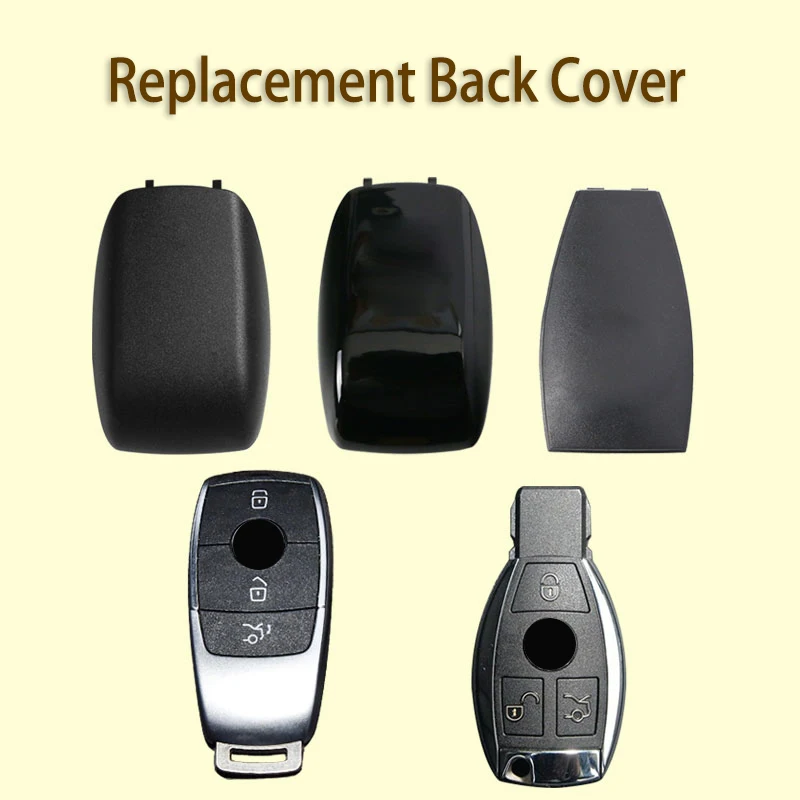 Cover per chiave a guscio per batteria compatibile con Mercedes-Benz A220 E63S Classe E CLS Classe 2018 GLE 350 2019 2020 2021