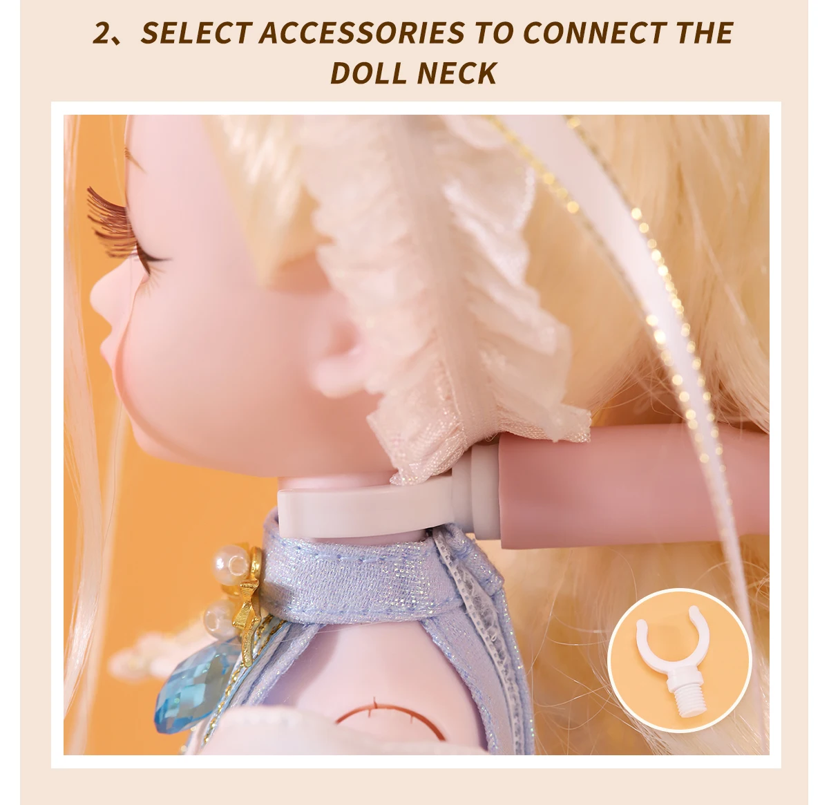 Neo Blythe Multifunctional Doll Stand 5