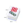 144 Pieces Chinese Version Mini Mahjong Tiles Playset Family Friends Leisure 6