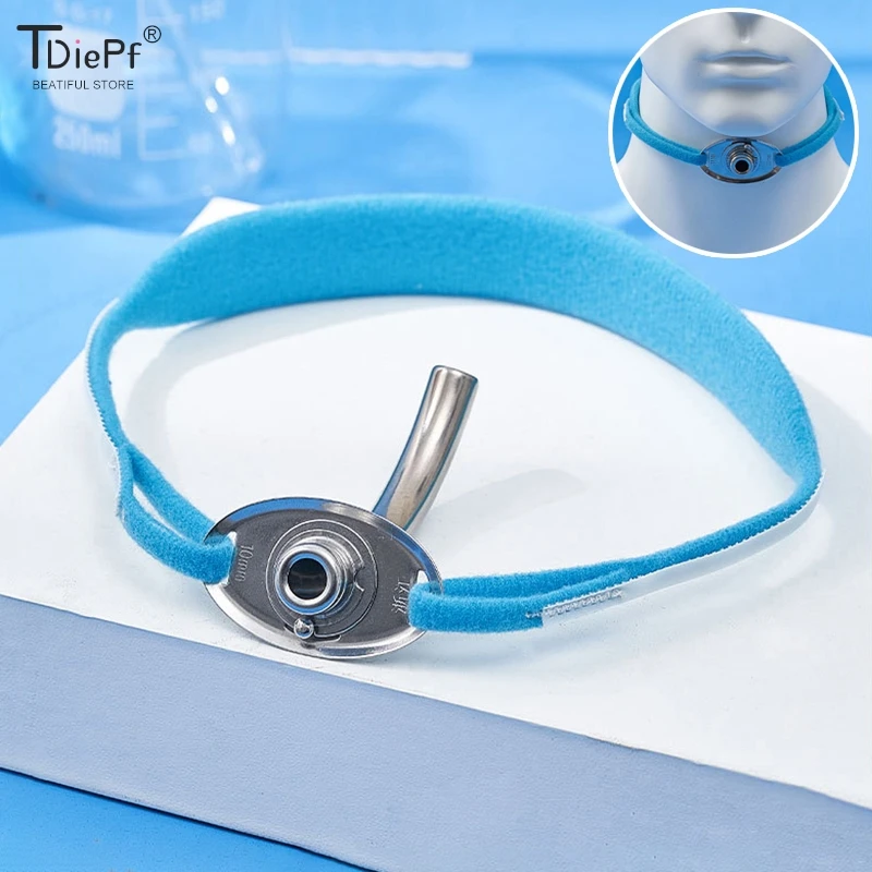 

1 шт. медицинский трахеальный катетер, Ультрамягкая фиксация, трубка для трахеотомии, ремень, мягкая губка, поддержка трахеостомии, фиксирующий пояс