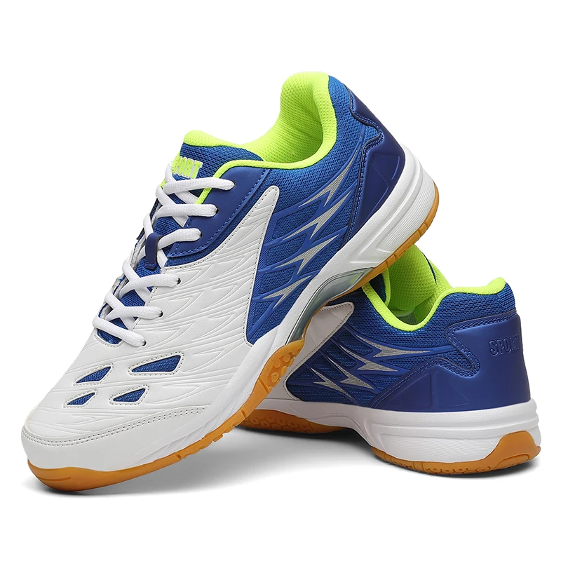 Men Anti-Skid Badminton Shoes Table Tennis Shoes Volleyball Shoes Sport Sneakers Plus Big Size 47 48