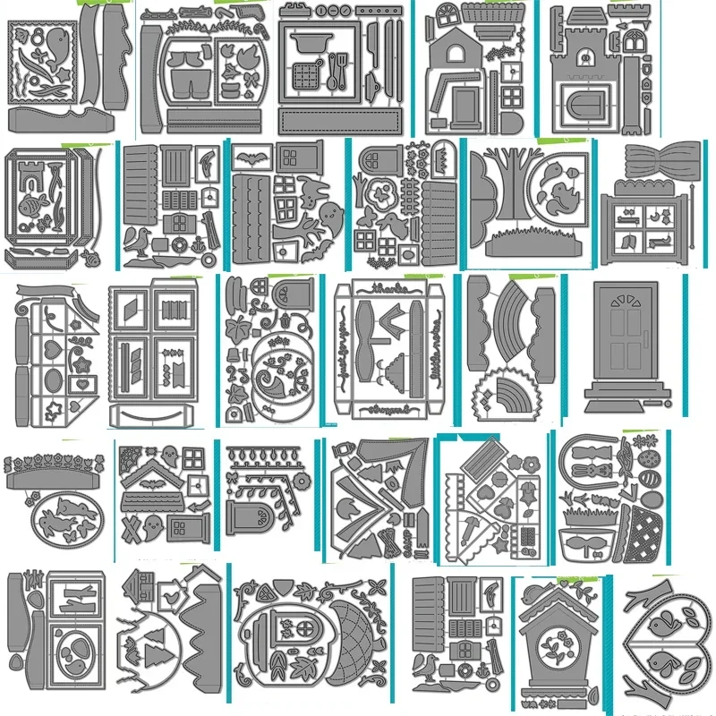 

New 2023 Metal Cutting die for craft scrapbook practice Photo album decoration process
