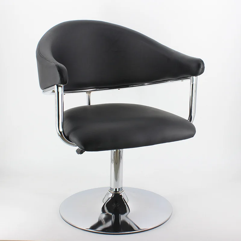 Aesthetic Swivel Barbers Armchairs Backrest Professional Hairdressing Chair Portable Silla Peluquero Salon Furniture MQ50BC aesthetic barbers armchairs swivel vintage golden pedicure hairdressing chair stylist sillas barberia barber equipment mq50bc