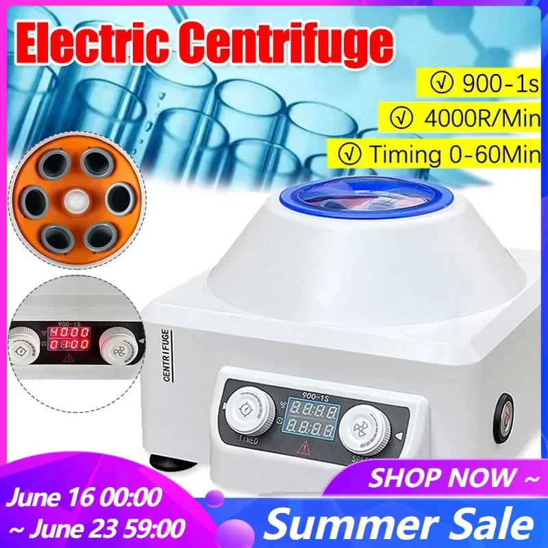 

Лабораторная низкоскоростная электрическая центрифуга 900-1s 4000 об/мин 2086xg ЕС США плазменная сыворотка PRP PRF отдельная таймерная Центрифуга