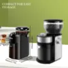 Electric Coffee Grinder Adjustable Burr Mill Coffee Bean Grinding with 28 Grind Settings for French Press Drip Espresso Coffee 5