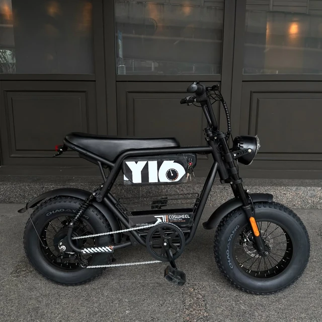 Coswheel Velo Electrique Forme Moto Speed Bike Monster Fatbike T20