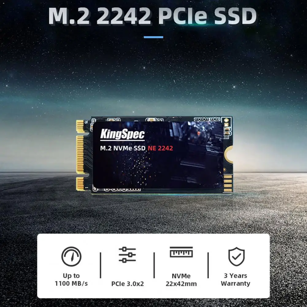 Disco Rigido Solido Trasmissione Ad Alta Velocità Disco Rigido M2 Nvme Pcie3.0 2242 128/256/512Gb 1Tb Disco Rigido Interno Ssd Per Laptop