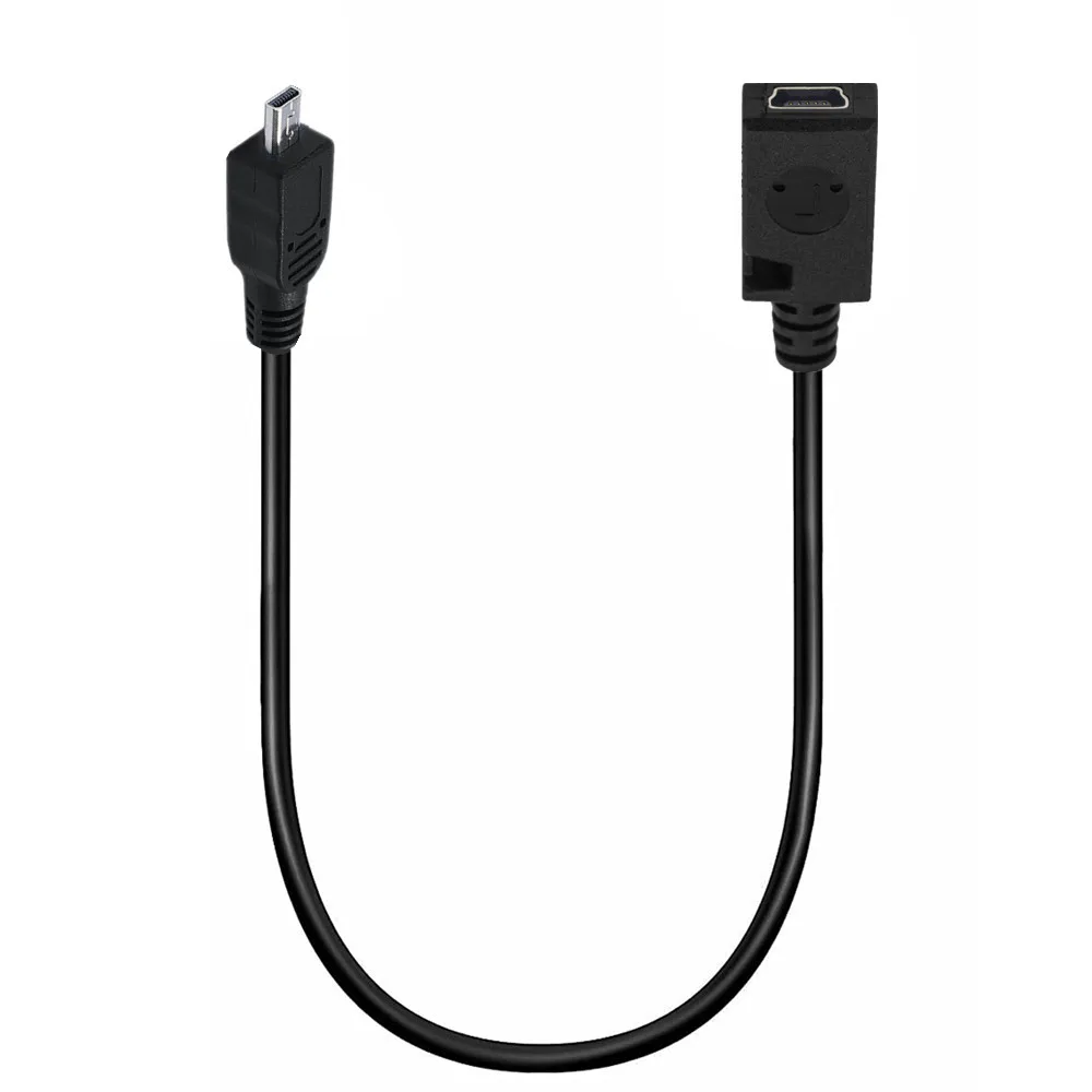 미니 USB 8 핀 남성 USB Type-C 3.1/미니 5P/마이크로 5 핀 여성 데이터 동기화 전원 공급 장치 디지털 카메라 어댑터 케이블 코드