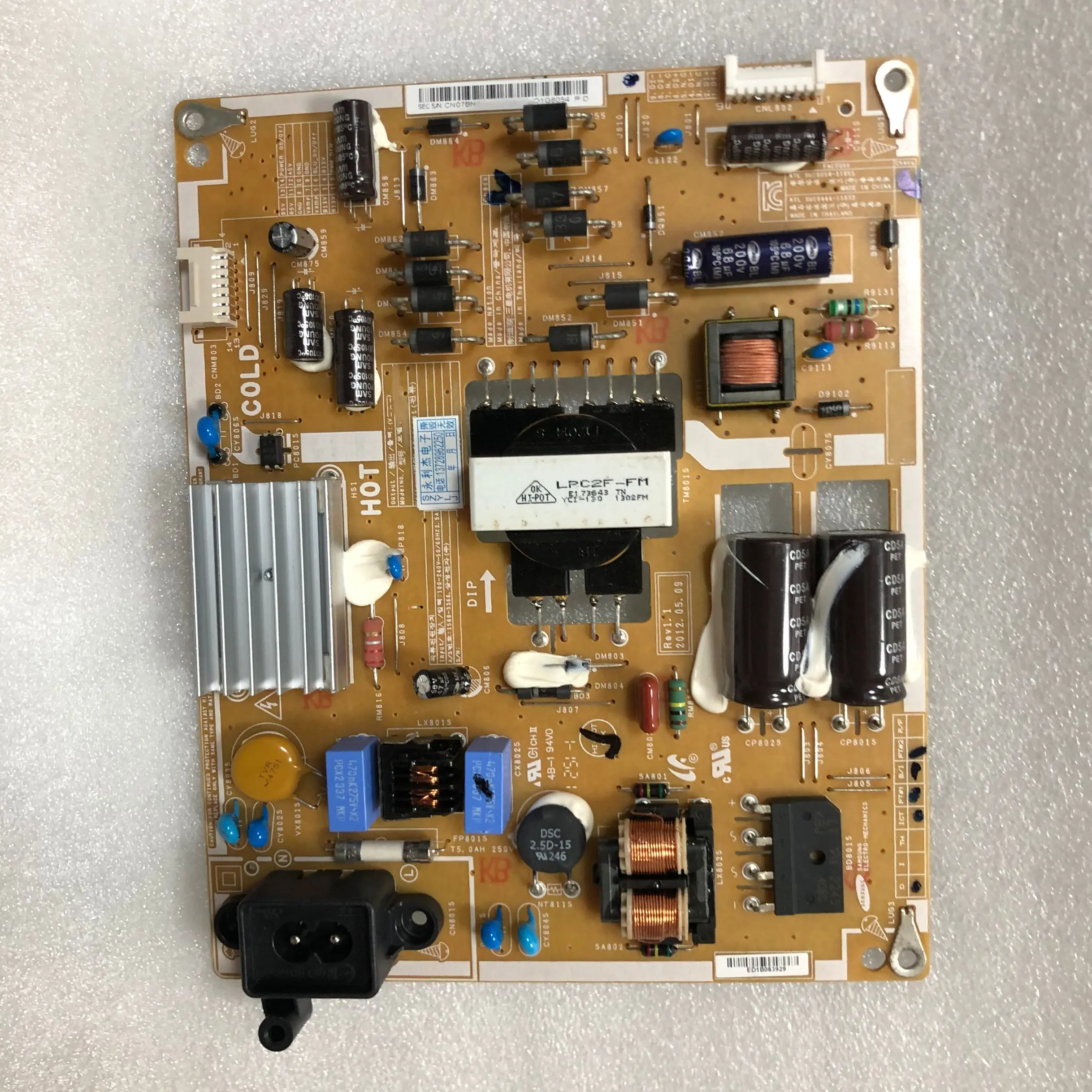 Power Board para Szylij Subscrição Board Novo Bn4400666a L40gf-ddy. Especial - Image 3