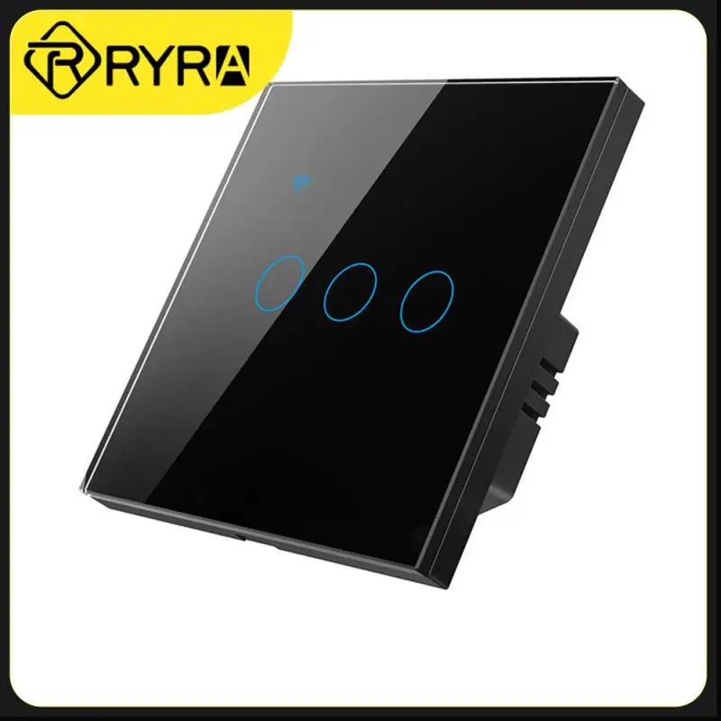 

Умный сенсорный выключатель Wi-Fi, 1/2/3 клавиш, настенная кнопка, умный дом, работает с приложением Smart Life через Alexa Home