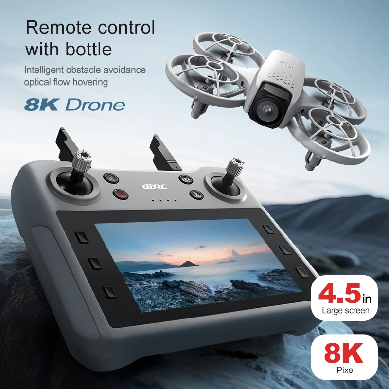 2025 NUOVO V53 MINI Droni 8K Professionale WIFI FPV Dron Evitamento Ostacoli Flusso Ottico Posizionamento RC Quadcopter Giocattoli Regali UAV