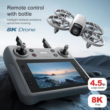 2025 NUOVO V53 MINI Droni 8K Professionale WIFI FPV Dron Evitamento Ostacoli Flusso Ottico Posizionamento RC Quadcopter Giocattoli Regali UAV