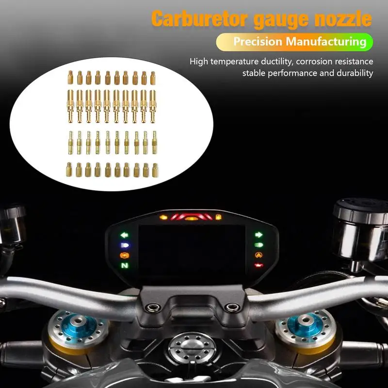 

20 шт., медные насадки для карбюратора мотоцикла