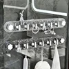 Suction Cup Hook Strong Bathroom Towel Rack No Punching Wall Hooks Hanging Coat Door Back Key Bag Holder Bathroom Accessories 1