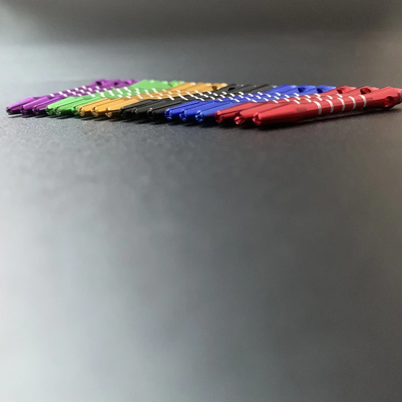Metal Darts 6 pcs 48mm/1.89inch Aluminum Rod 6 Colors
