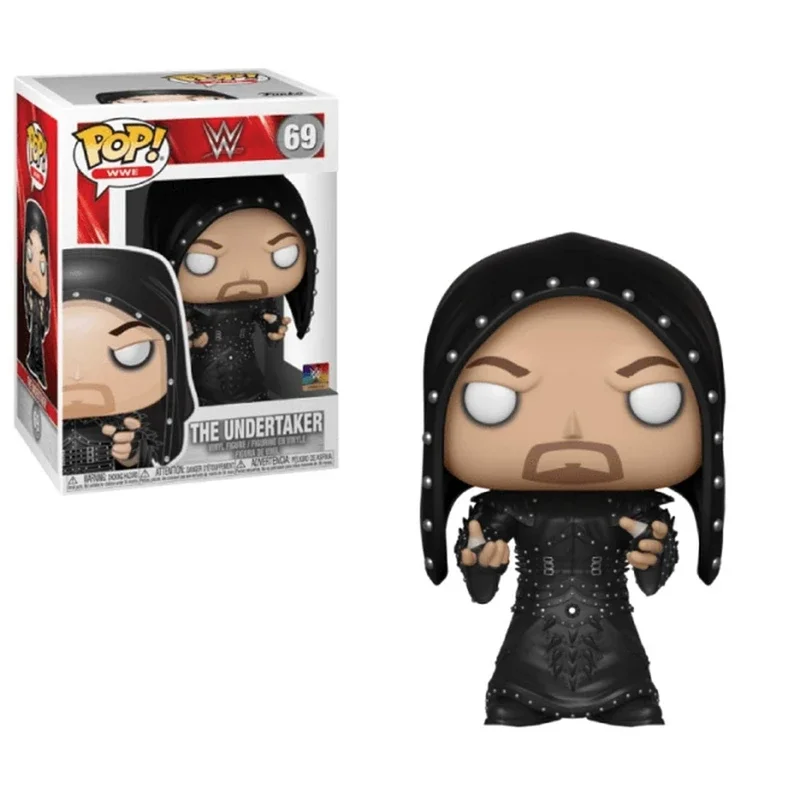 thumbnail image 1 of FUNKO POP Undertaker #08 #69 Lee #12 #77 Roman Reigns #23 John Cena #59 Figura de acción Colección Modelo Juguetes para niños Regalos, 1 of 5