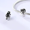 Fit Original Charms Beads 925 Sterling Silver Clip Charms Zircon Silicone Spacer Beads for Bracelet Women DIY Gift Party 5