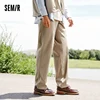 Semir Casual Pants Men 2024 Autumn New Mountain Series Loose Straight-Leg Long Pants Pure Cotton Trousers in Solid Colors 1