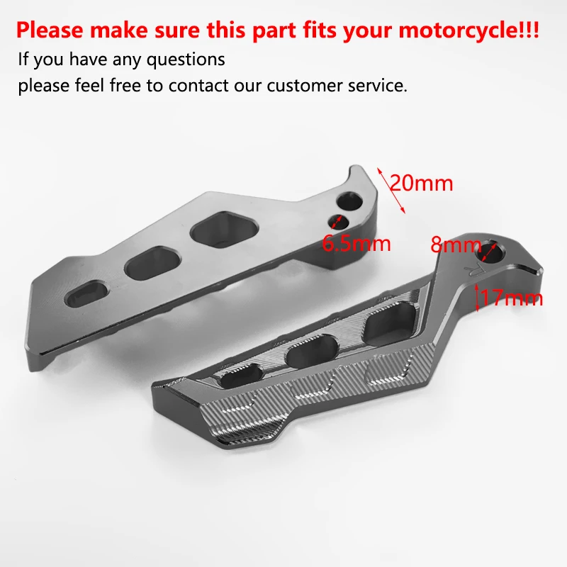 Front Foot Peg Pedal Bracket for YAMAHA TENERE 700 RALLY World Raid  Motorcycle Accessories Footrest Estriberas Moto Pedane Per - AliExpress