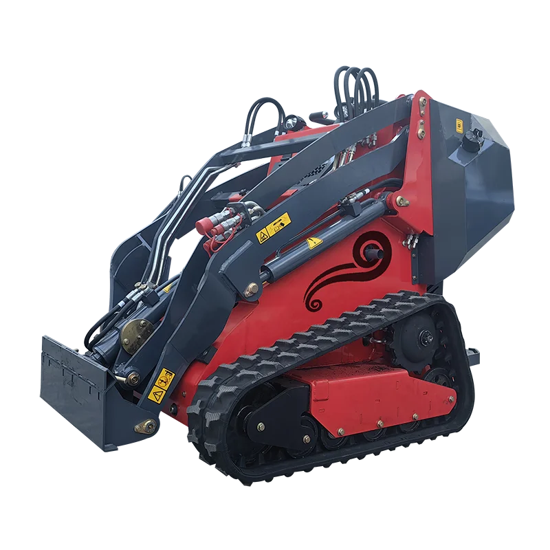 Mini-Schiebeleiderschienenlader mit EAP, multifunktionaler hydraulischer Diesellader, kleiner vertikaler Lader