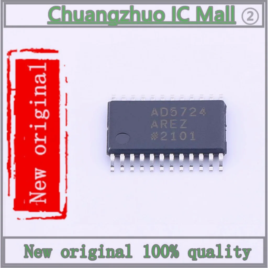 

1Pcs New original AD5724AREZ-REEL7 AD5724AREZ AD5724 IC DAC 12BIT V-OUT 24TSSOP