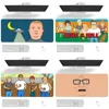 Cartoon K-King of the Hill Mouse Pad Computer Laptop Gaming Office Wrist Guard Non Slip Keyboard Pad 1