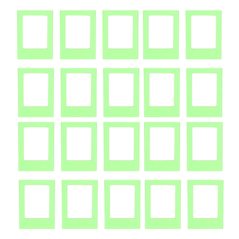 Set of 5/10/20 Colorful 3-Inch Magnetic Photo Frames