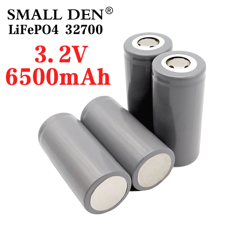1 4pcs New 3.2V 32700 6500mAh 7000mAh LiFePO4 Battery 35A Continuous